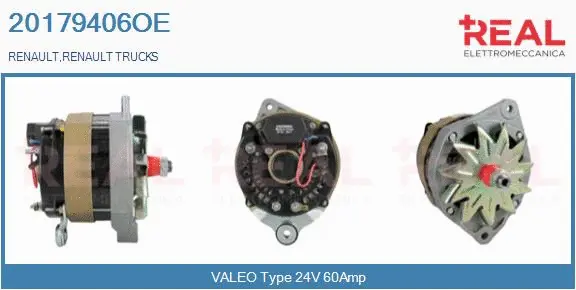 Alternator (20179406OE)