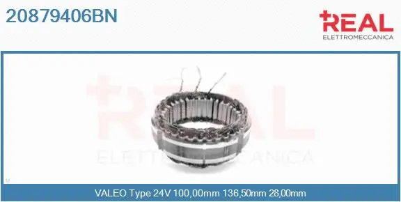 Stator, alternator (20879406BN)