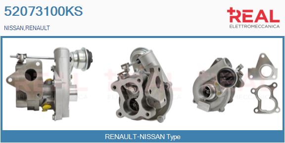 Charger, charging (supercharged/turbocharged) (52073100KS)