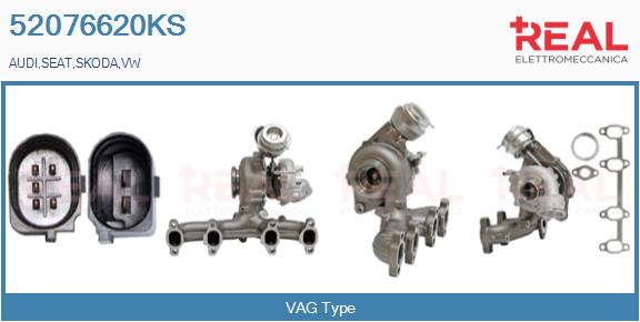 Charger, charging (supercharged/turbocharged) (52076620KS)