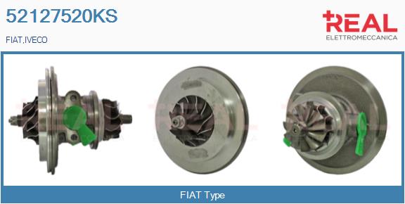 Core assembly, turbocharger (52127520KS)