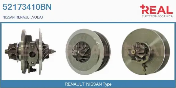 Core assembly, turbocharger (52173410BN)