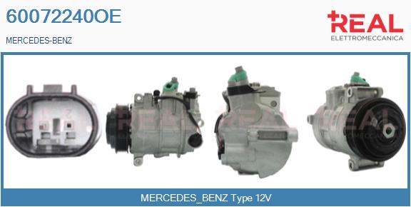 Compressor, air conditioning (60072240OE)