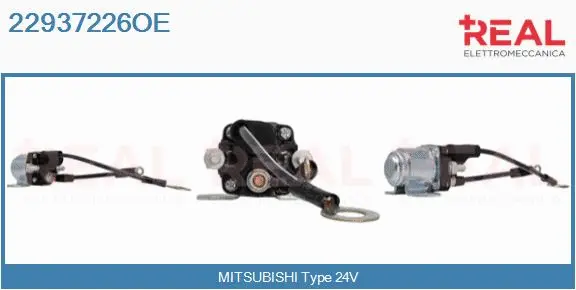 Relay, starter (22937226OE)