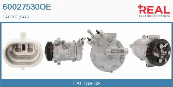 Compressor, air conditioning (60027530OE)