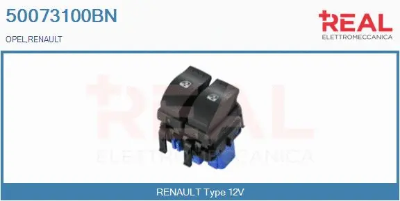 Switch, window regulator (50073100BN)