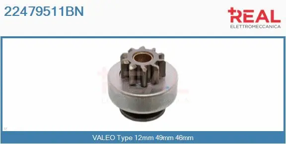 Pinion, starter (22479511BN)