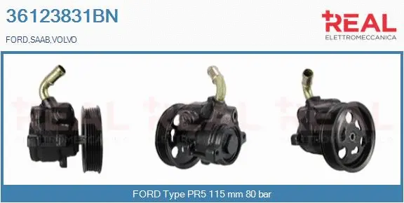 Hydraulic Pump, steering (36123831BN)