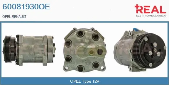 Compressor, air conditioning (60081930OE)