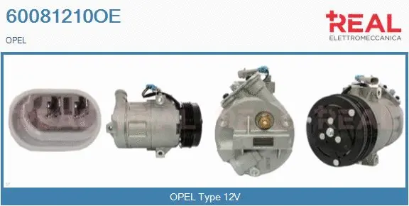Compressor, air conditioning (60081210OE)
