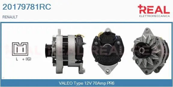 Alternator (20179781RC)