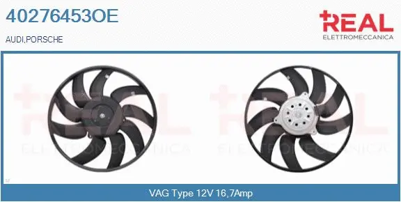Fan, engine cooling (40276453OE)