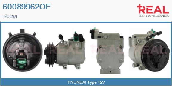 Compressor, air conditioning (60089962OE)