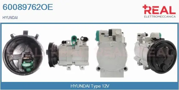 Compressor, air conditioning (60089762OE)