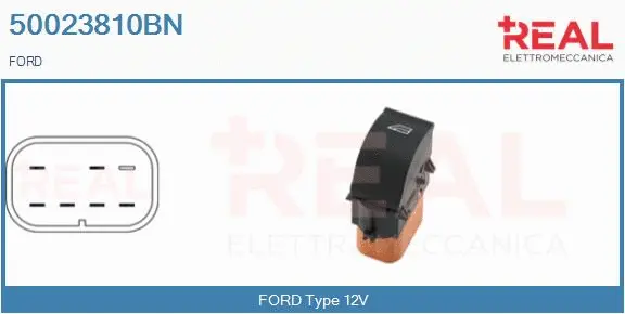 Switch, window regulator (50023810BN)