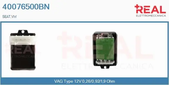 Resistor, interior blower (40076500BN)