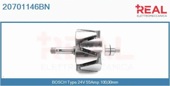 Rotor, alternator (20701146BN)