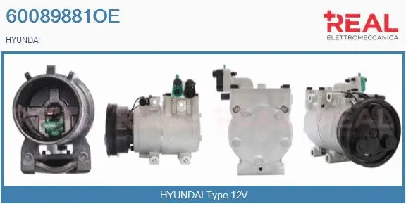 Compressor, air conditioning (60089881OE)