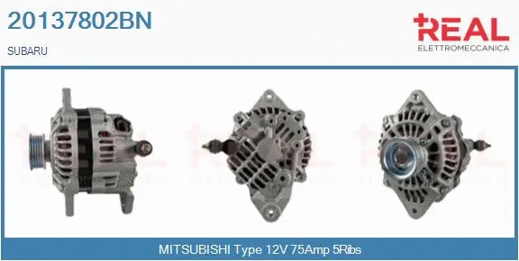 Alternator (20137802BN)