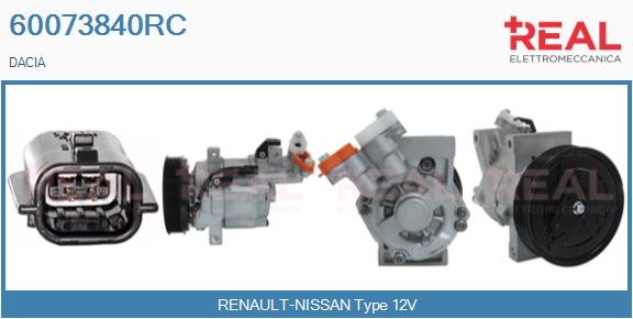 Compressor, air conditioning (60073840RC)