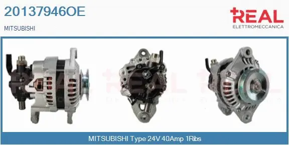 Alternator (20137946OE)