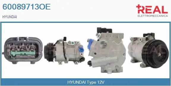 Compressor, air conditioning (60089713OE)