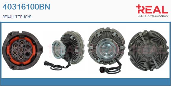 Clutch, radiator fan (40316100BN)