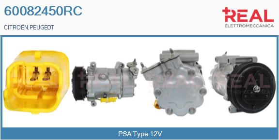 Compressor, air conditioning (60082450RC)