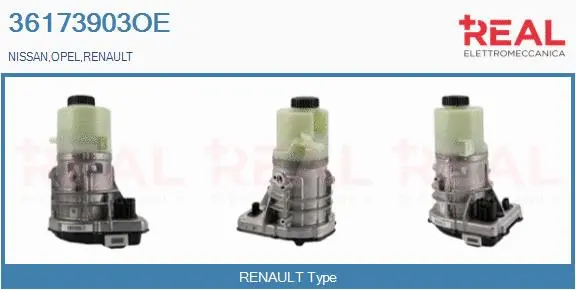 Hydraulic Pump, steering (36173903OE)