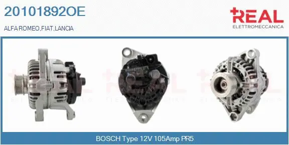 Alternator (20101892OE)