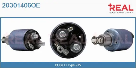 Solenoid Switch, starter (20301406OE)