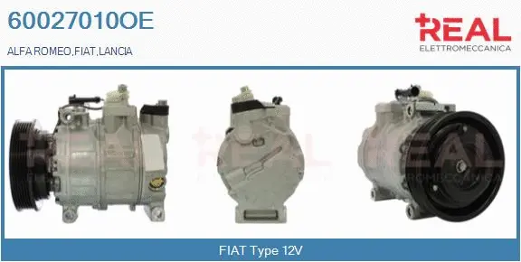 Compressor, air conditioning (60027010OE)