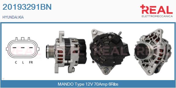 Alternator (20193291BN)