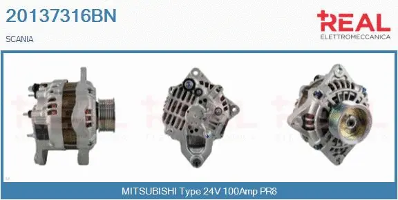 Alternator (20137316BN)