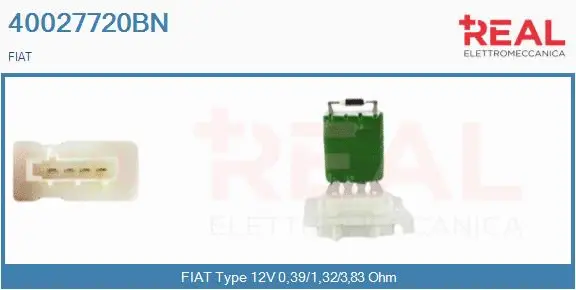 Resistor, interior blower (40027720BN)