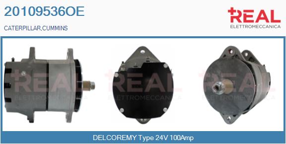 Alternator (20109536OE)