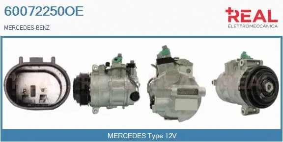 Compressor, air conditioning (60072250OE)