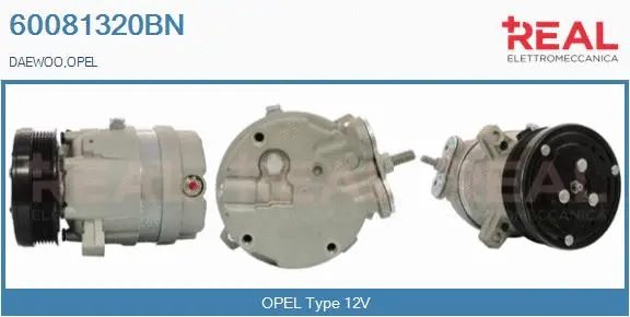 Compressor, air conditioning (60081320BN)