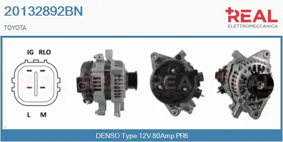 Alternator (20132892BN)