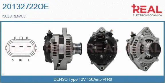 Alternator (20132722OE)