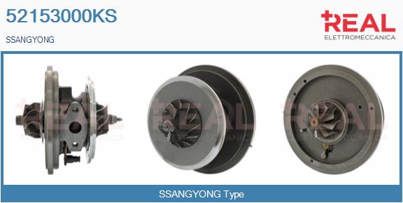 Core assembly, turbocharger (52153000KS)