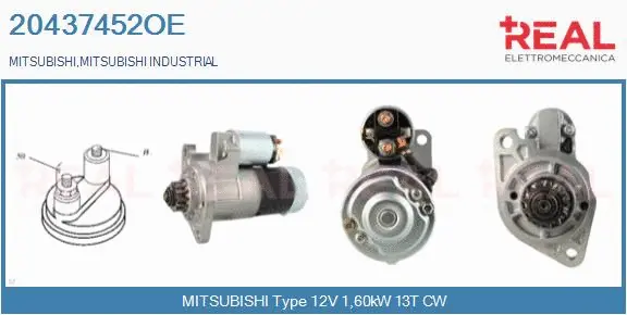 Starter (20437452OE)