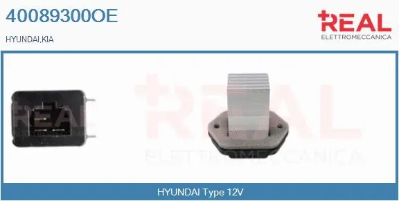 Resistor, interior blower (40089300OE)