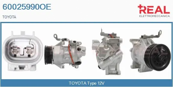 Compressor, air conditioning (60025990OE)