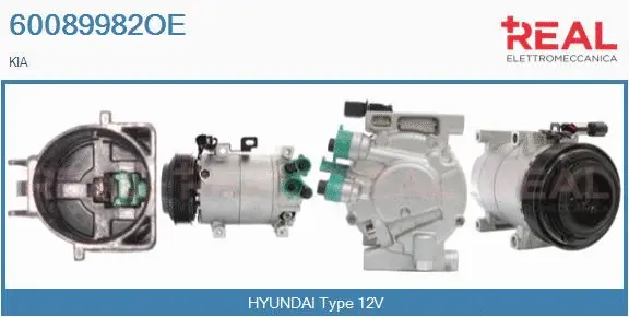 Compressor, air conditioning (60089982OE)