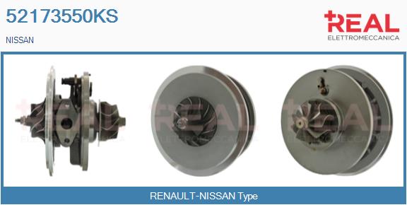 Core assembly, turbocharger (52173550KS)