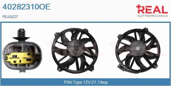 Electric Motor, radiator fan (40282310OE)