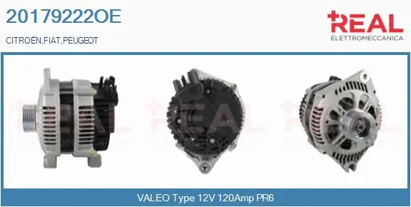 Alternator (20179222OE)
