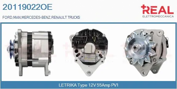 Alternator (20119022OE)