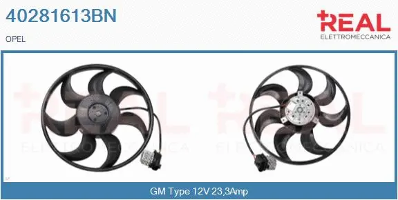 Fan, engine cooling (40281613BN)